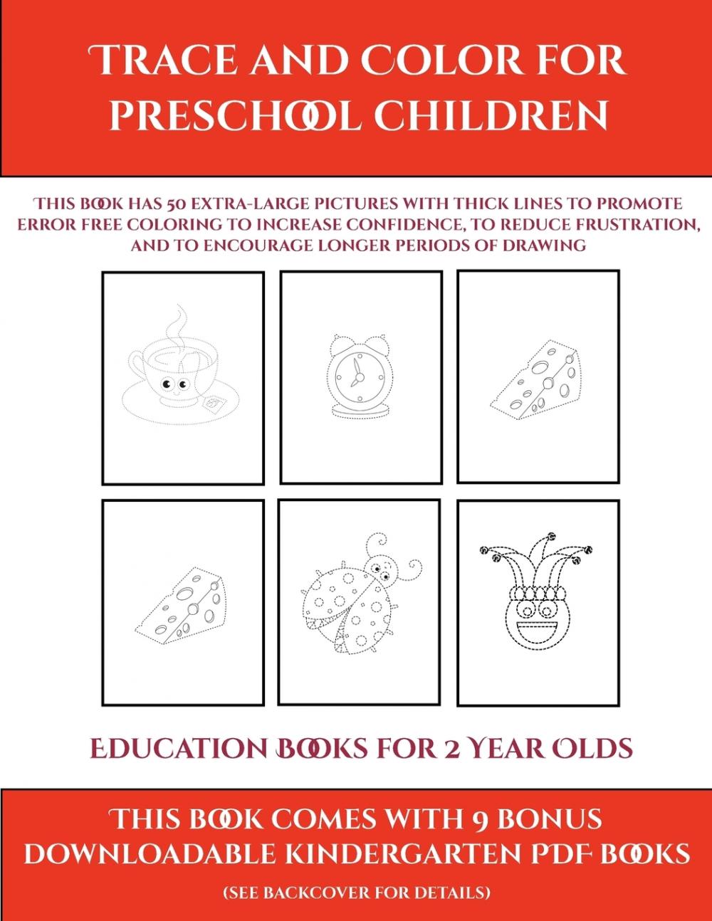 【预售 按需印刷】Education Books for 2 Year Olds (Trace and Color for preschool children) 书籍/杂志/报纸 原版其它 原图主图