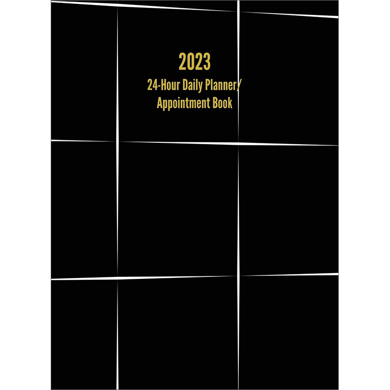 预售按需印刷 2023 24-Hour Daily Planner/ Appointment Book-封面