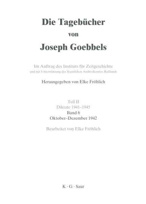 预售 按需印刷 Oktober   Dezember 1942 书籍/杂志/报纸 人文社科类原版书 原图主图