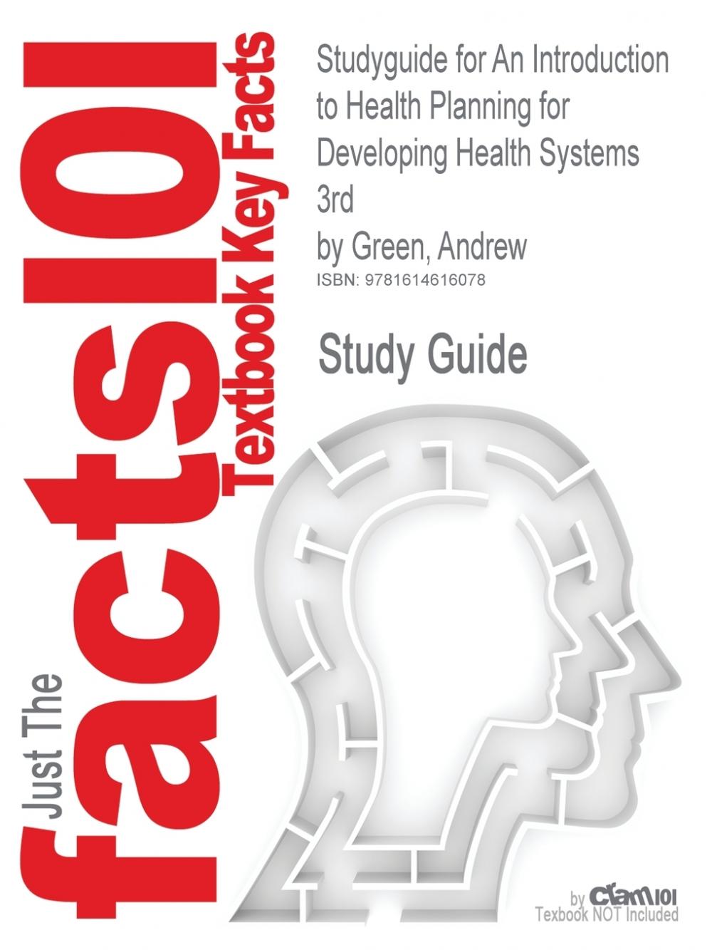 【预售按需印刷】Studyguide for an Introduction to Health Planning for Developing Health Systems 3rd by Green Andrew