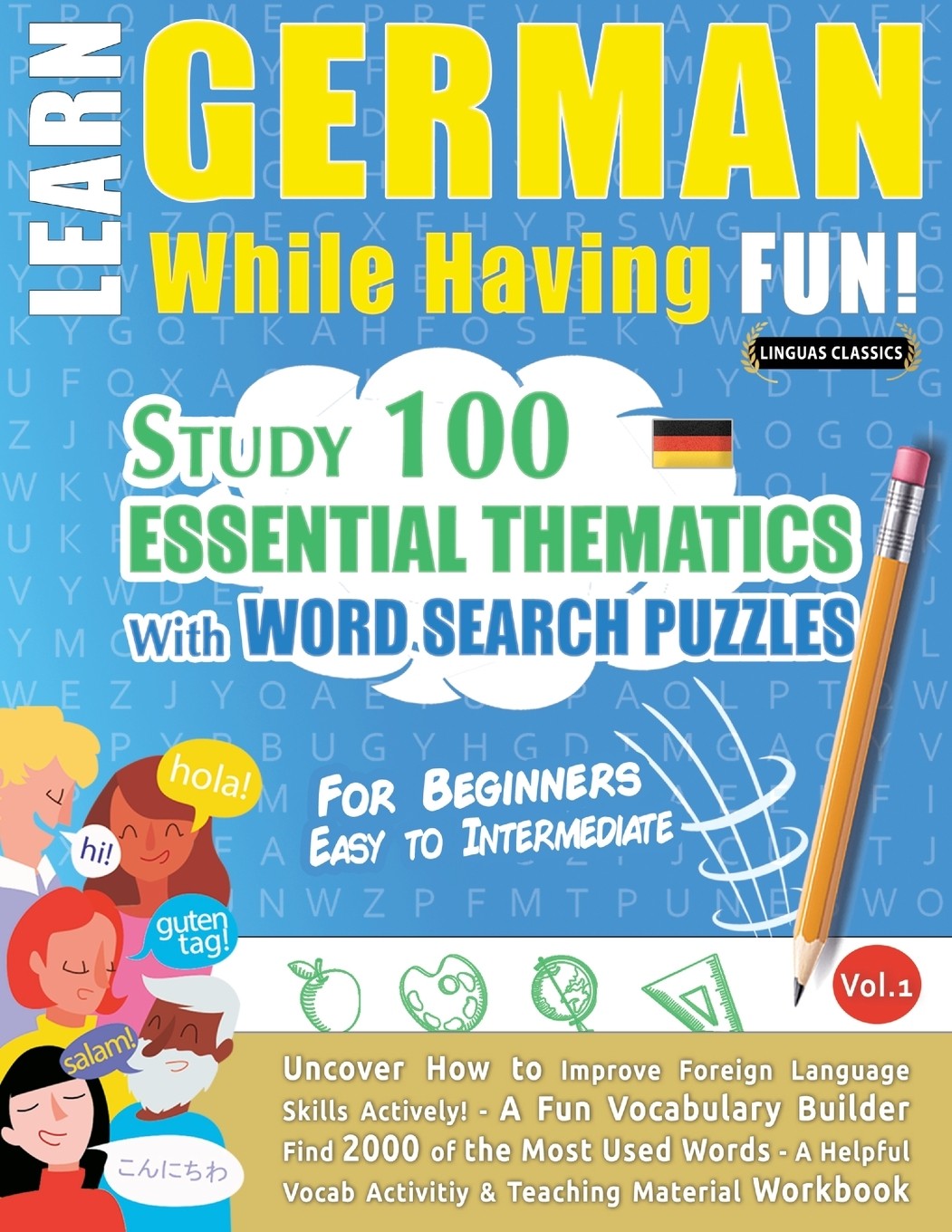 预售 按需印刷  learn german while having fun! - for beginners