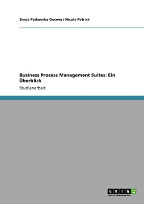 预售 按需印刷Business Process Management Suites德语ger