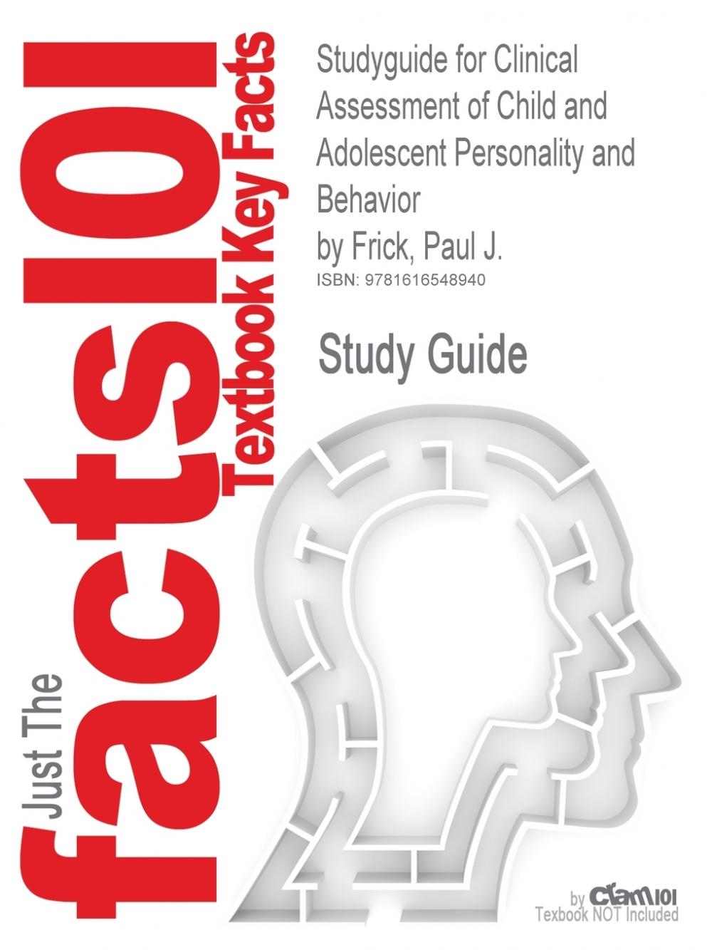 预售按需印刷 Studyguide for Clinical Assessment of Child and Adolescent Personality and Behavior by Frick Paul J-封面