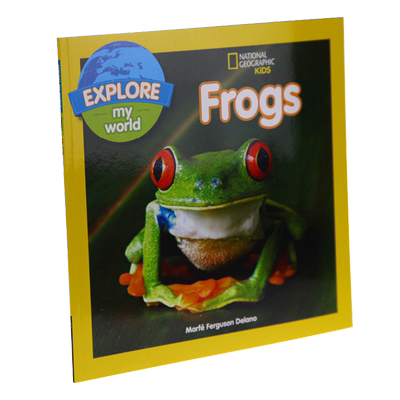英文进口 Explore My World Frogs 探索我的世界青蛙 儿童英语读物 启蒙绘本 少儿科普百科