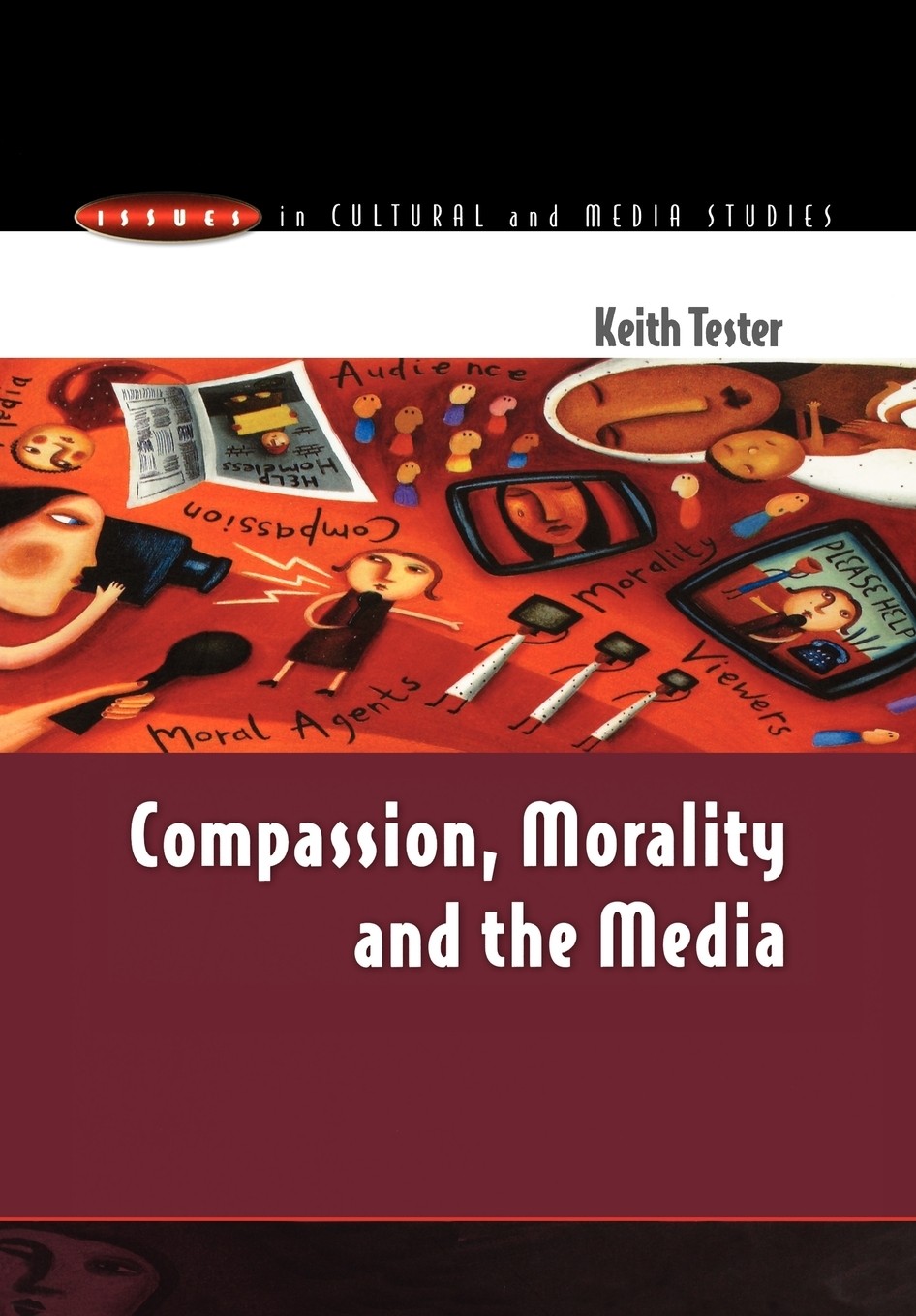 【预售 按需印刷】compassion  morality & the media
