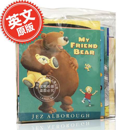 经典儿童英文绘本合集 10册套装 英文原版 paws for thought picture book 亲子阅读 儿童认知 幼儿英语启蒙 睡前故事书中图