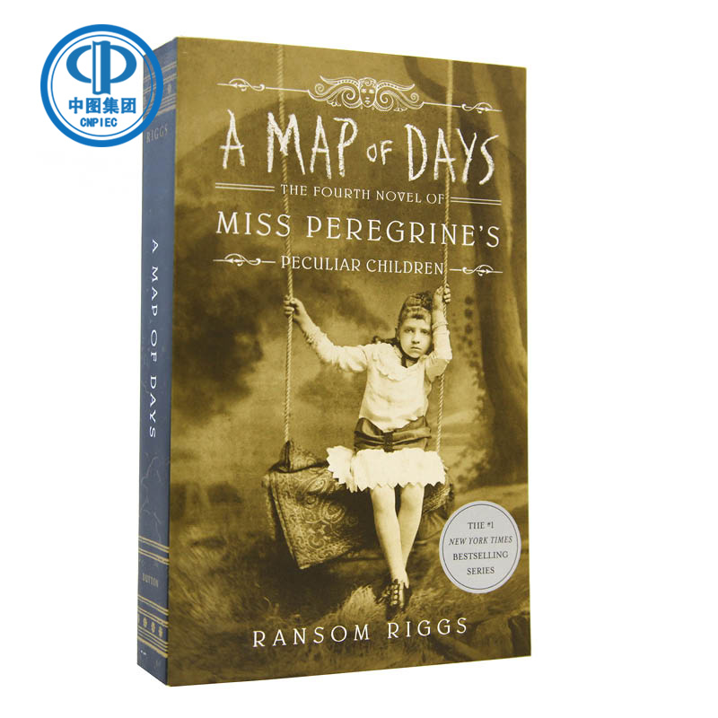 现货 怪屋女孩4 旧日地图 佩小姐的奇幻城堡 小说 A Map of Days (Miss Peregrine\'s Peculiar Children) Ransom Riggs