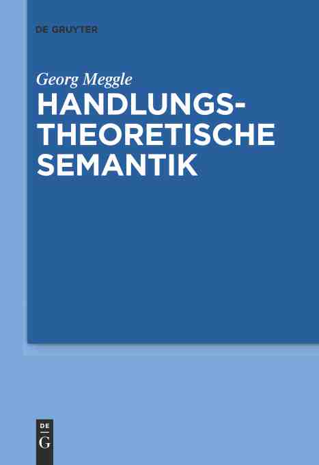 预售按需印刷 Handlungstheoretische Semantik