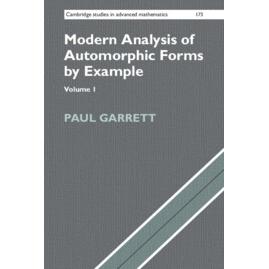 预售 按需印刷 Modern Analysis of Automorphic Forms By Example