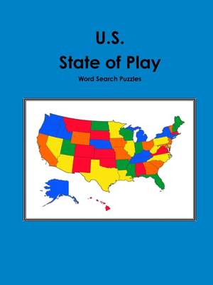 预售 按需印刷 U.S. State of Play Word Search Puzzles