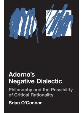 预售 按需印刷 Adorno s Negative Dialectic