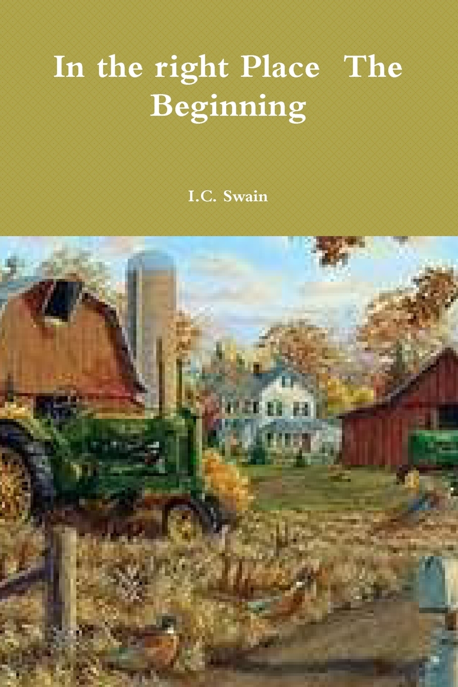 预售 按需印刷 in the right place  the beginning