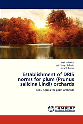 预售 按需印刷 Establishment of Dris Norms for Plum (Prunus Salicina Lindl) Orchards