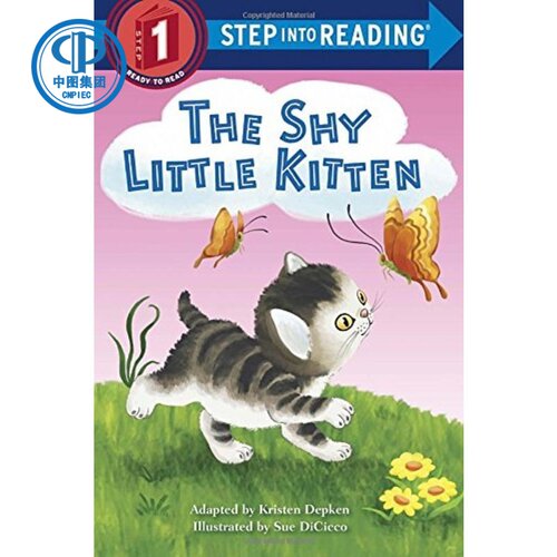 英文原版 Step Into Reading Level 1: The Shy Little Kitten
