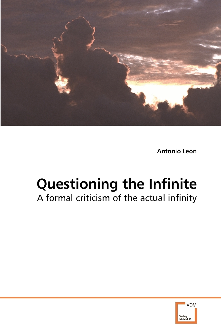 【预售 按需印刷】Questioning the Infinite 书籍/杂志/报纸 原版其它 原图主图