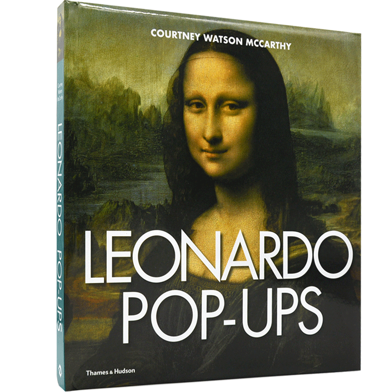 莱昂纳多达芬奇名画名作艺术创意立体书 英文原版 Leonardo Pop-Ups 精装 艺术创意立体书 中图