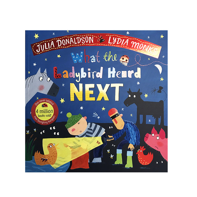 英文原版 What the Ladybird Heard Next  小瓢虫又听见了什么？