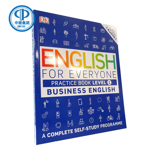 人人学英语 商务英语1 练习册 英语学习教材 DK英文原版 English for Everyone Business English Level 1 Practice Book