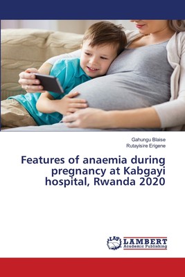 【预售 按需印刷】Features of anaemia during pregnancy at Kabgayi hospital  Rwanda 2020