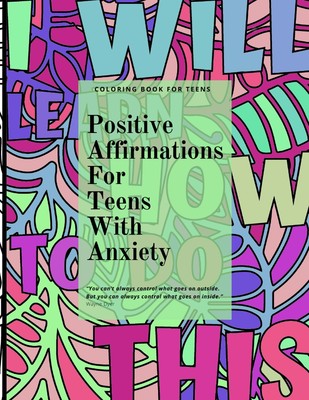 预售 按需印刷  Positive Affirmations for Teens With Anxiety