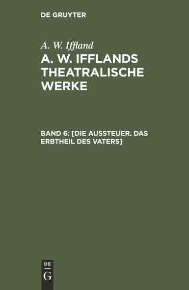 预售 按需印刷 [Die Aussteuer. Das Erbtheil des Vaters] 书籍/杂志/报纸 生活类原版书 原图主图