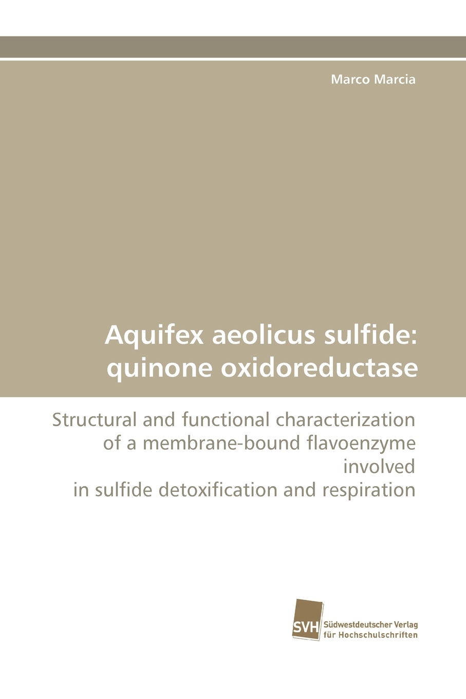 【预售按需印刷】Aquifex Aeolicus Sulfide