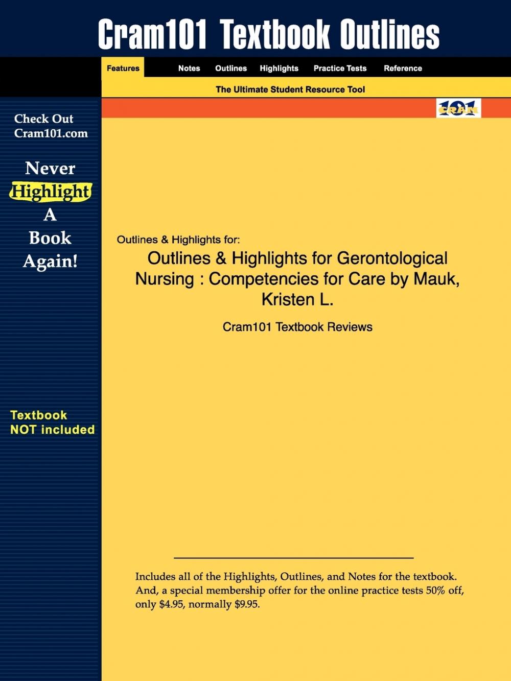 【预售按需印刷】Outlines& Highlights for Gerontological Nursing