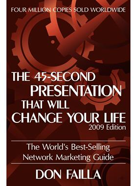 【预售 按需印刷】The 45 Second Presentation That Will Change Your Life