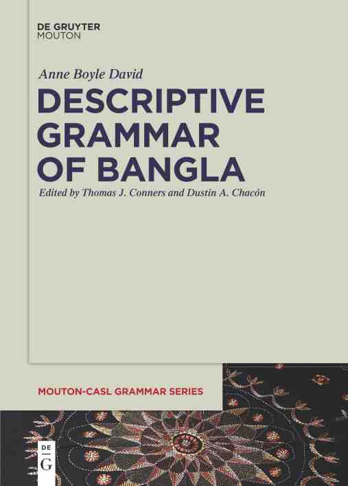 预售按需印刷 Descriptive Grammar of Bangla