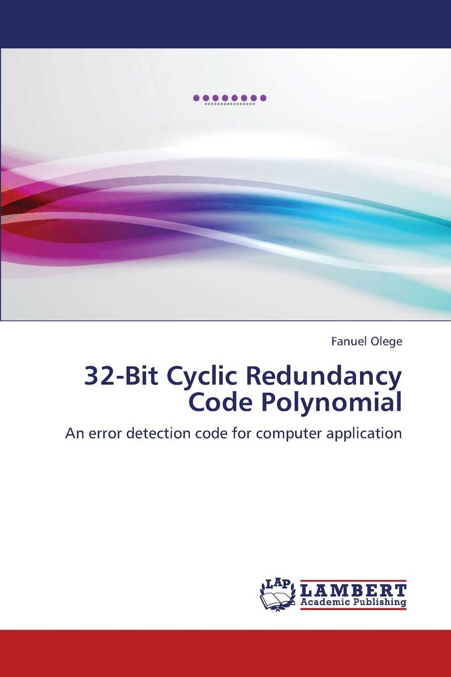 【预售按需印刷】32-Bit Cyclic Redundancy Code Polynomial