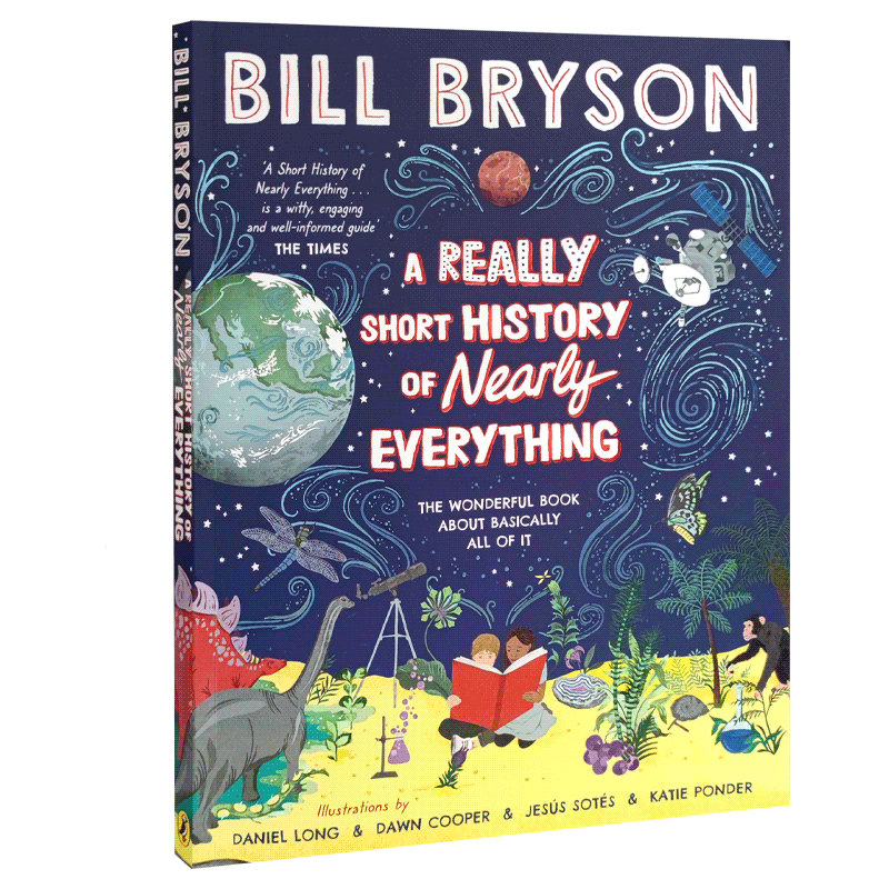 万物简史 插图版 英文原版 A Really Short History of Nearly Everything比尔 布莱森 Bill Bryson