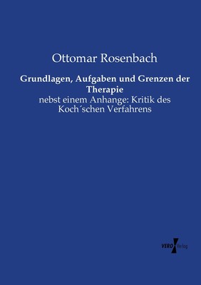 预售 按需印刷Grundlagen  Aufgaben und Grenzen der Therapie德语ger