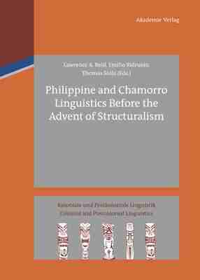 预售 按需印刷 Philippine and Chamorro Linguistics Before the Advent of Structuralism