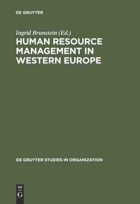 预售按需印刷 Human Resource Management in Western Europe