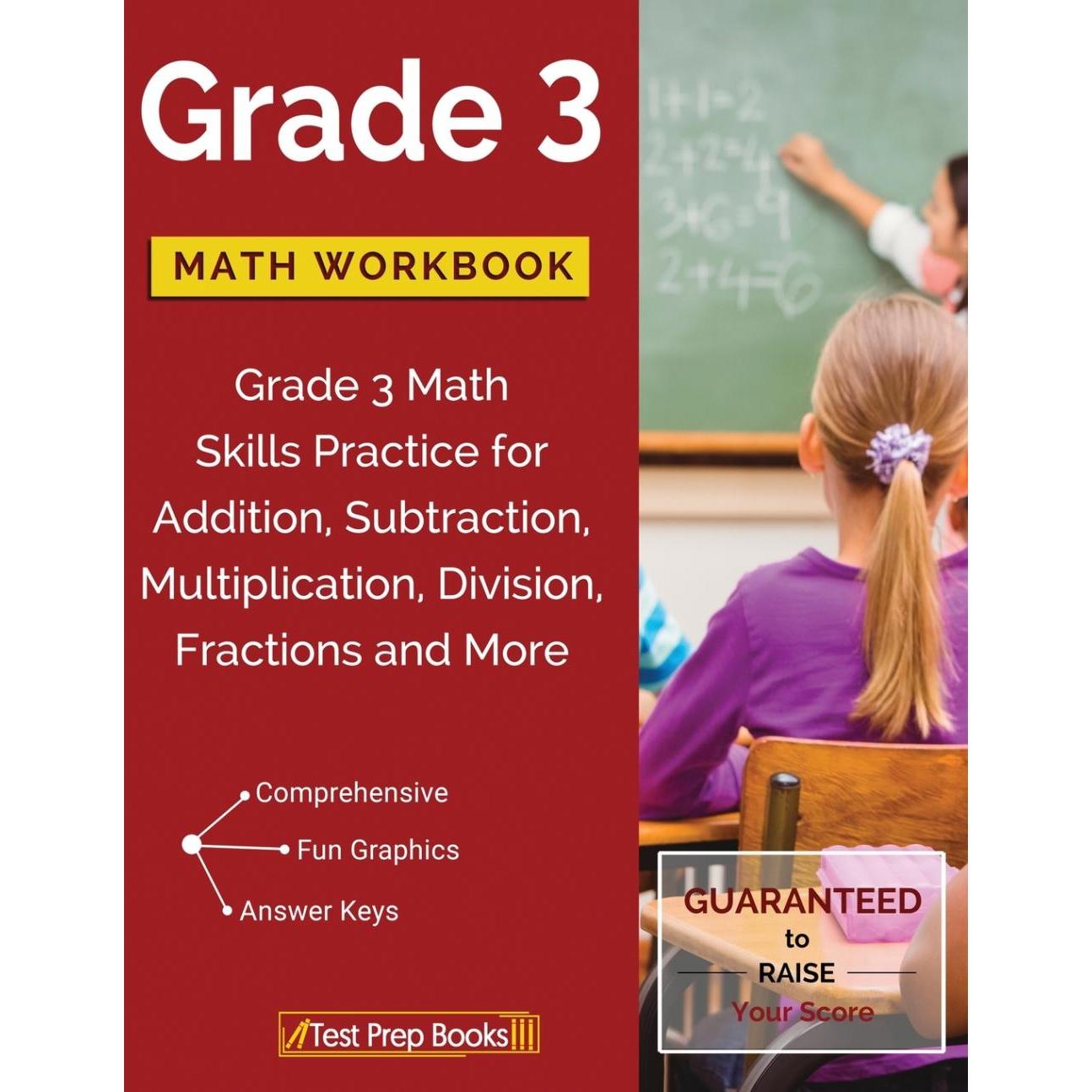 【预售 按需印刷】Grade 3 Math Workbook