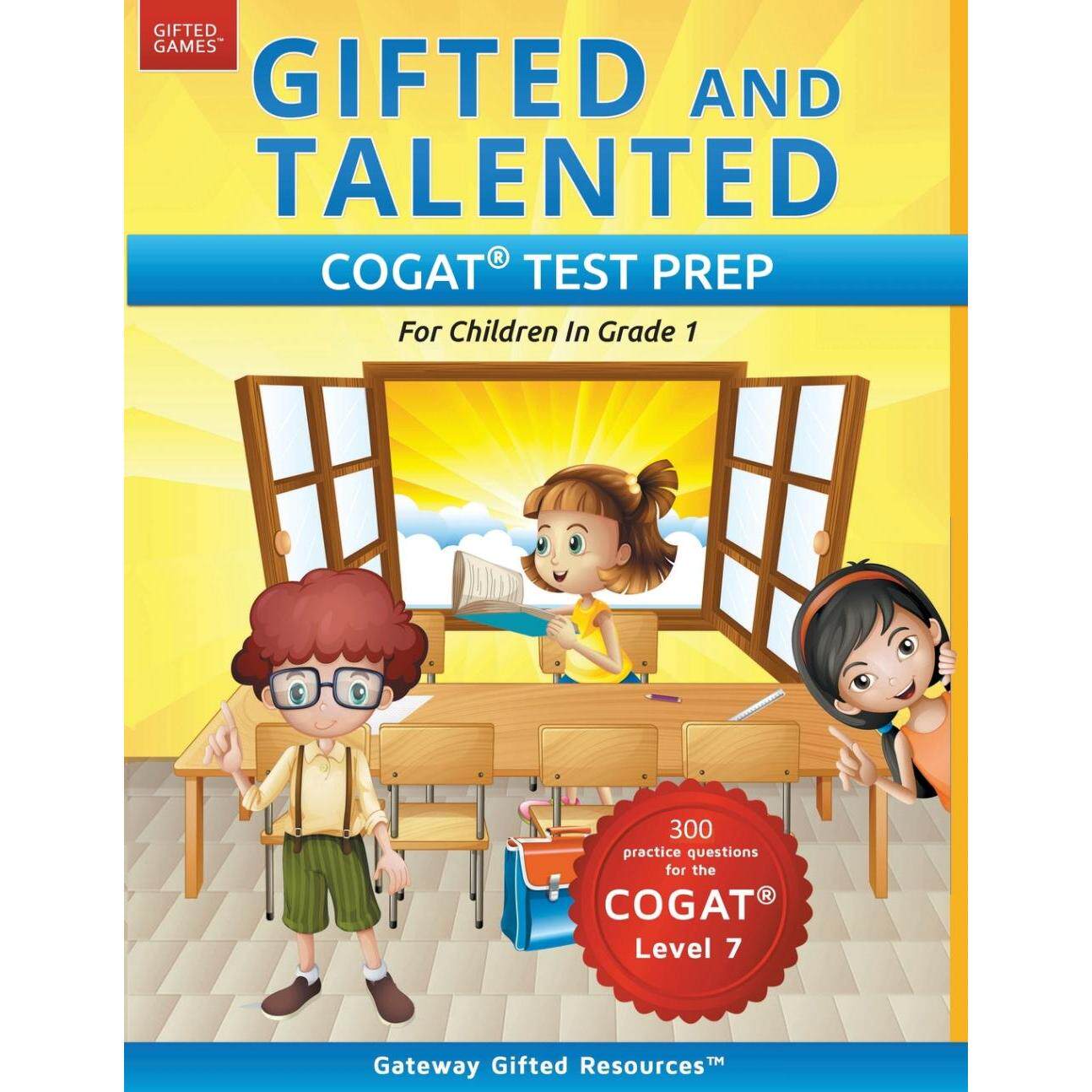 按需印刷 Gifted and Talented Cogat Test Prep: Gifted Test Prep Book for the Cogat Level 7; Workbook for Children in