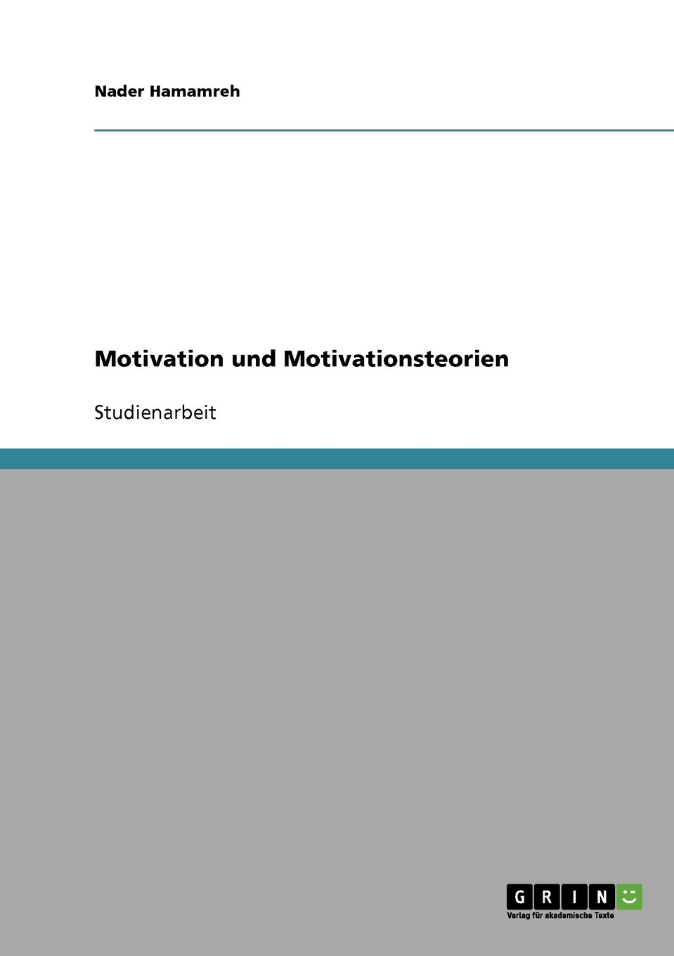 预售 按需印刷motivation und motivationsteorien德语ger