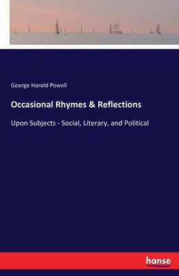 【预售 按需印刷】Occasional Rhymes & Reflections