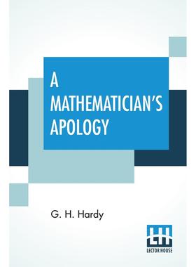 【预售 按需印刷】A Mathematician s Apology