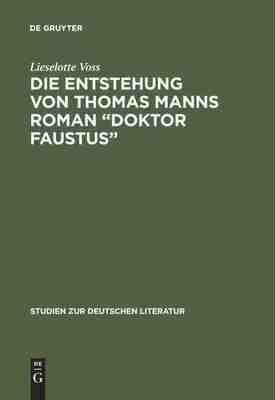 预售 按需印刷 Die Entstehung von Thomas Manns Roman 