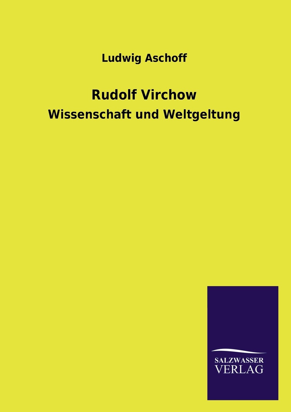 预售 按需印刷 rudolf virchow德语ger