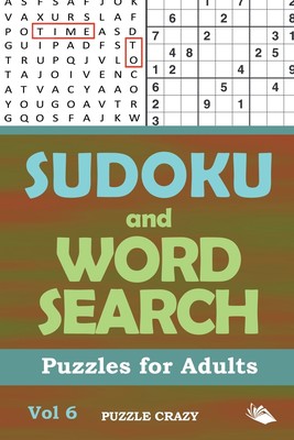 预售 按需印刷Sudoku and Word Search Puzzles for Adults Vol 6: