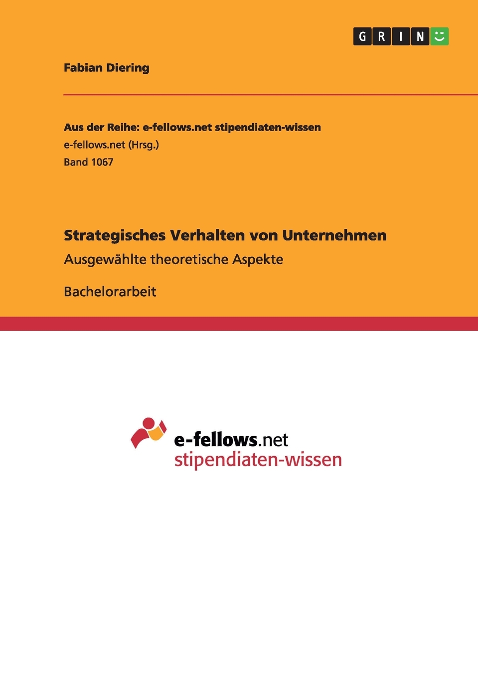 预售 按需印刷Strategisches Verhalten von Unternehmen德语ger 书籍/杂志/报纸 原版其它 原图主图