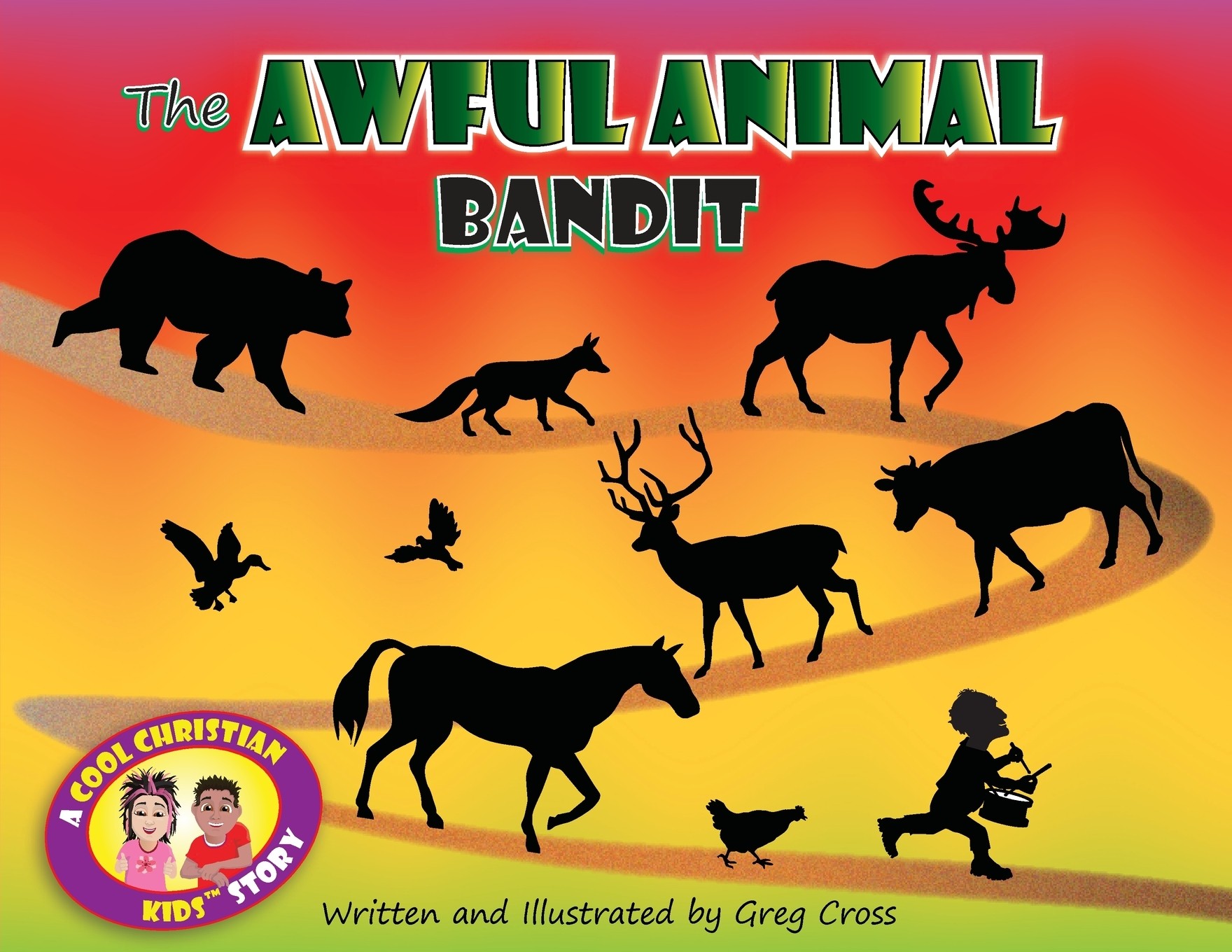 预售 按需印刷  the awful animal bandit