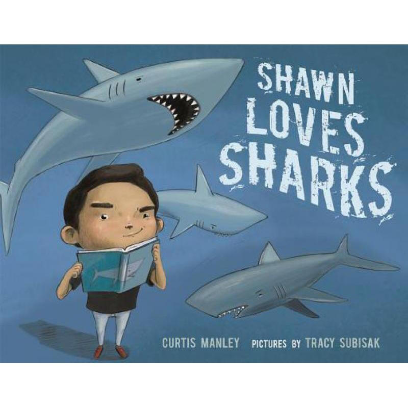 英文原版 Shawn Loves Sharks肖恩爱鲨鱼