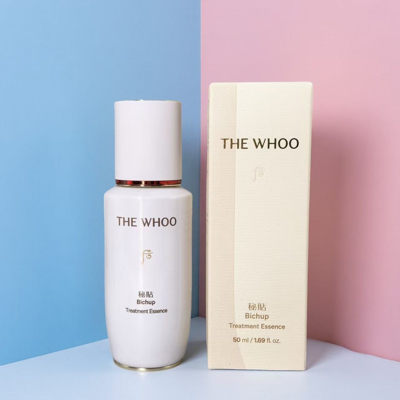 舒安瓶！Whoo/后秘贴清颜舒安修护肌底液50ml 顺滑精华维稳修护