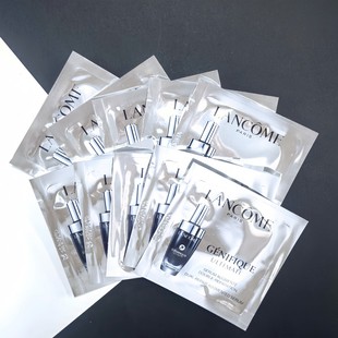 10片装 淡化细纹 兰蔻全新第三代小黑瓶超修精华肌底液1ml小样