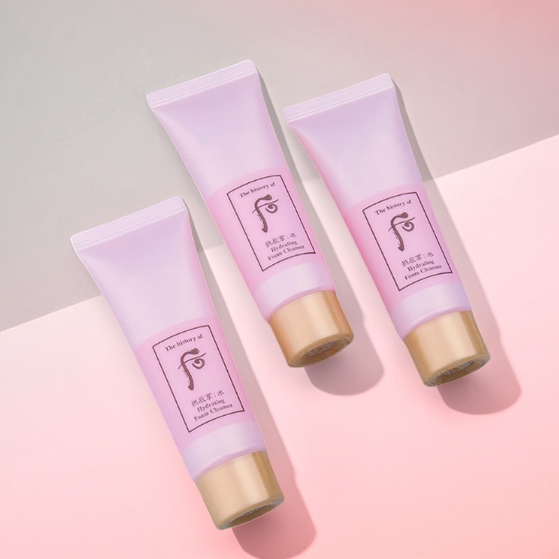 3支价！WHOO后水妍洗面奶40ml中小样 温和洁面补水保湿清洁不紧绷