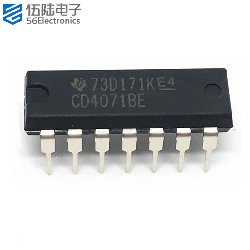 直插 CD4071BE DIP-16 CD/HEF/HCF4071BD 全新国产原装