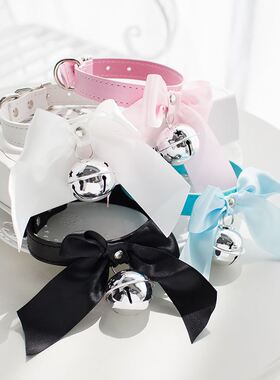 铃铛遮挡喉结洛丽塔项圈